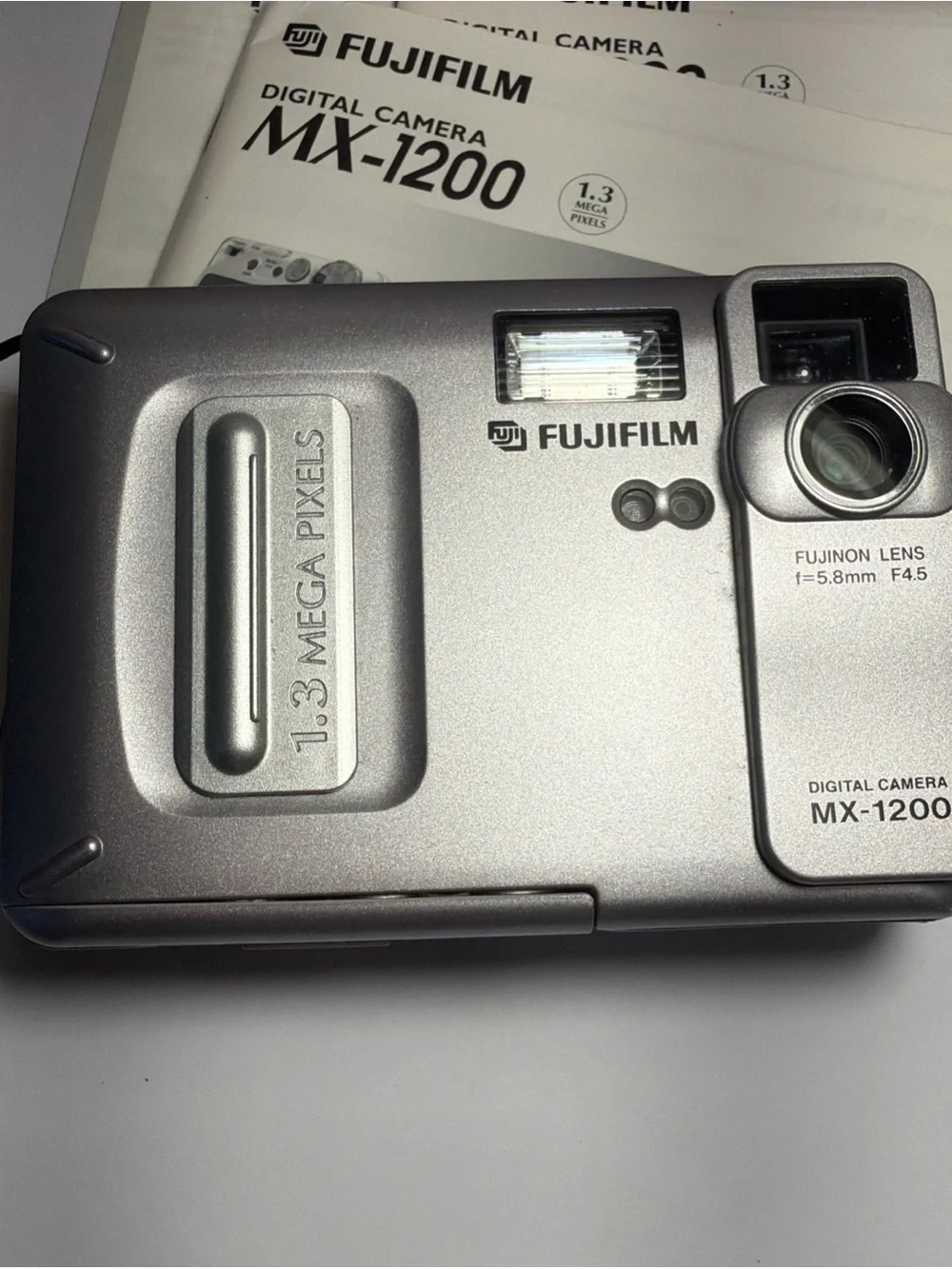 Fujifilm MX-1200 Digital Camera Box - Purple Packaging